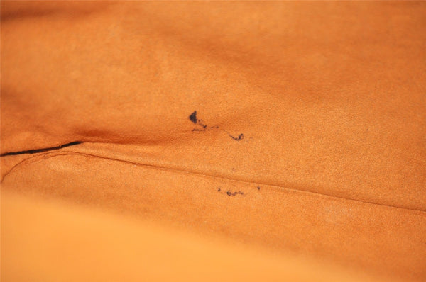 Authentic Louis Vuitton Epi Noe Shoulder Drawstring Bag Brown M44028 LV 9239J