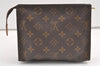 Auth Louis Vuitton Monogram Poche Toilette 19 M47544 Cosmetics Pouch Junk 9241J
