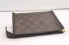 Auth Louis Vuitton Monogram Poche Toilette 19 M47544 Cosmetics Pouch Junk 9241J