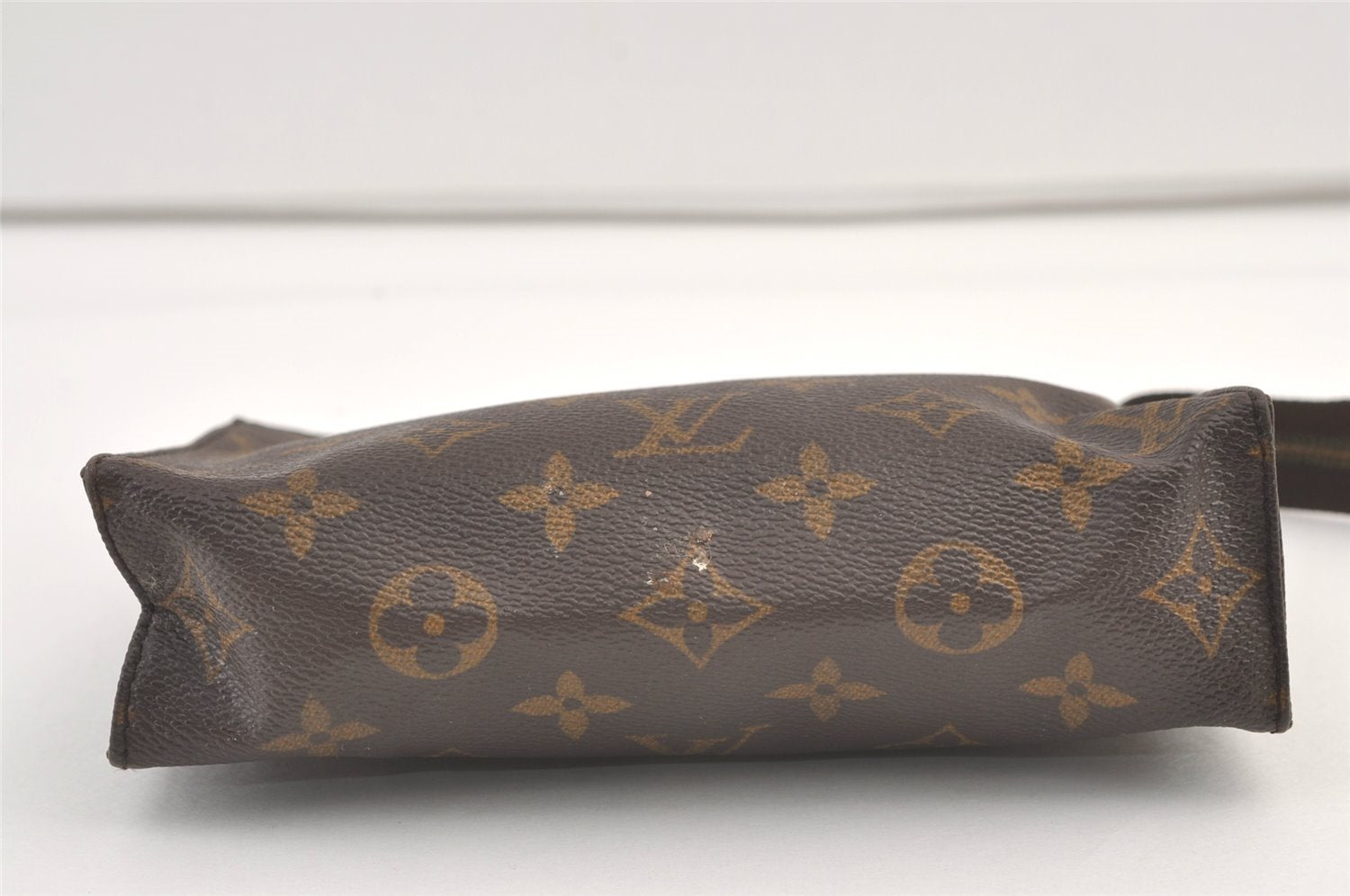 Auth Louis Vuitton Monogram Poche Toilette 19 M47544 Cosmetics Pouch Junk 9241J