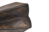 Auth Louis Vuitton Monogram Poche Toilette 19 M47544 Cosmetics Pouch Junk 9241J