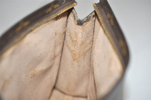 Auth Louis Vuitton Monogram Poche Toilette 19 M47544 Cosmetics Pouch Junk 9241J