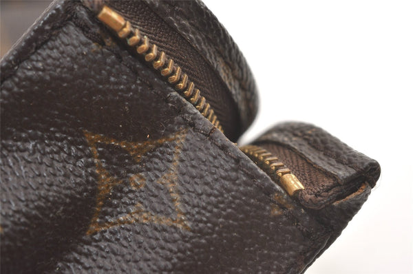 Auth Louis Vuitton Monogram Poche Toilette 19 M47544 Cosmetics Pouch Junk 9241J