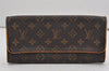 Authentic Louis Vuitton Monogram Pochette Twin GM Shoulder Bag M51852 LV 9244I