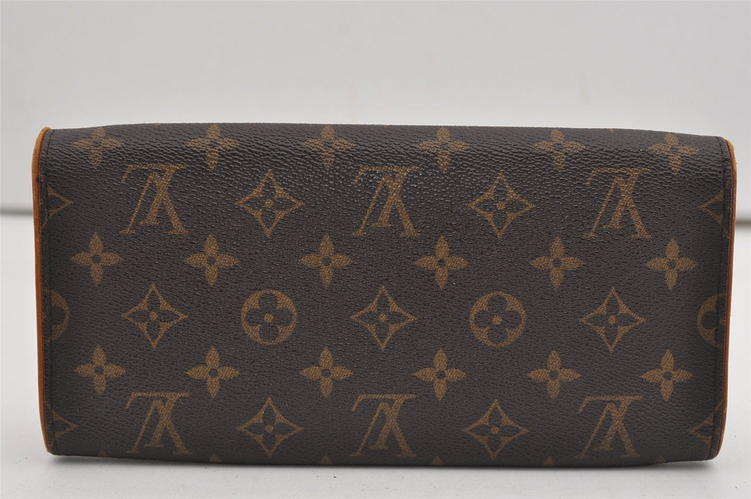 Authentic Louis Vuitton Monogram Pochette Twin GM Shoulder Bag M51852 LV 9244I