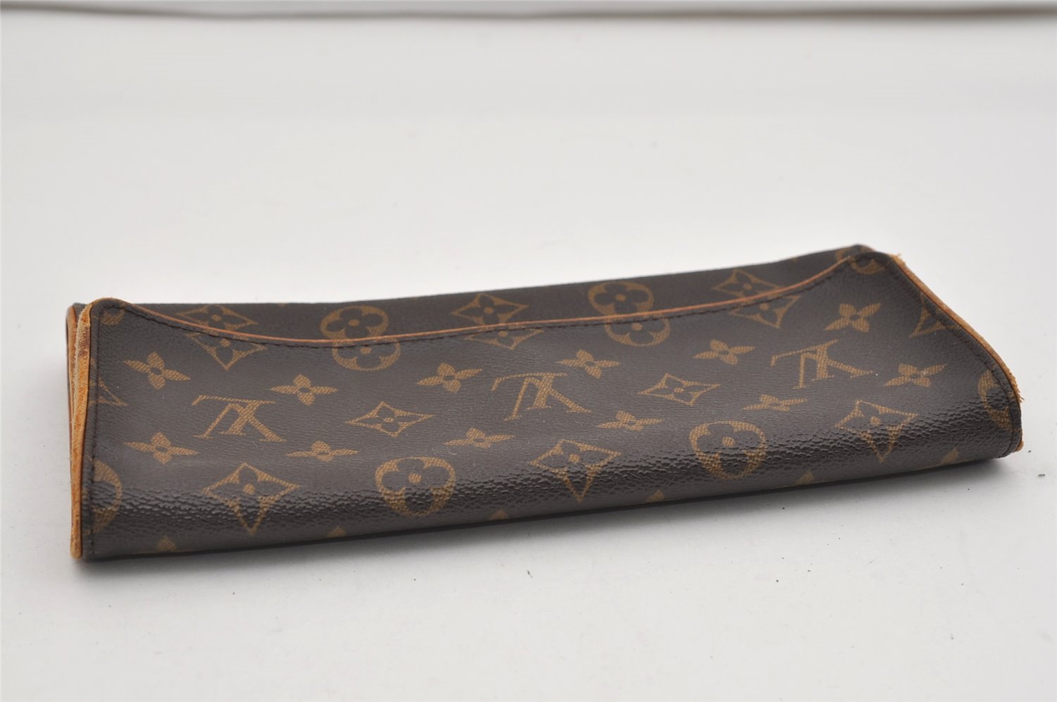 Authentic Louis Vuitton Monogram Pochette Twin GM Shoulder Bag M51852 LV 9244I