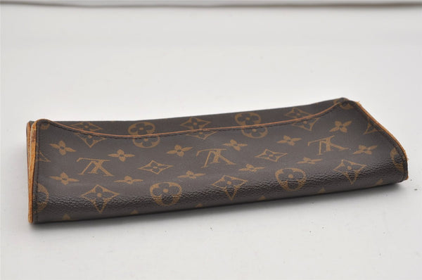 Authentic Louis Vuitton Monogram Pochette Twin GM Shoulder Bag M51852 LV 9244I