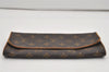Authentic Louis Vuitton Monogram Pochette Twin GM Shoulder Bag M51852 LV 9244I