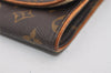 Authentic Louis Vuitton Monogram Pochette Twin GM Shoulder Bag M51852 LV 9244I