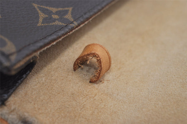 Authentic Louis Vuitton Monogram Pochette Twin GM Shoulder Bag M51852 LV 9244I