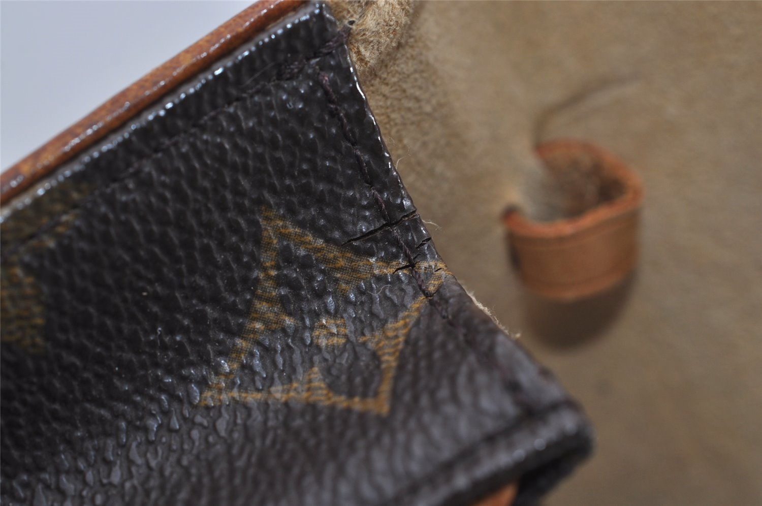 Authentic Louis Vuitton Monogram Pochette Twin GM Shoulder Bag M51852 LV 9244I