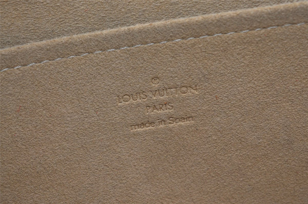 Authentic Louis Vuitton Monogram Pochette Twin GM Shoulder Bag M51852 LV 9244I