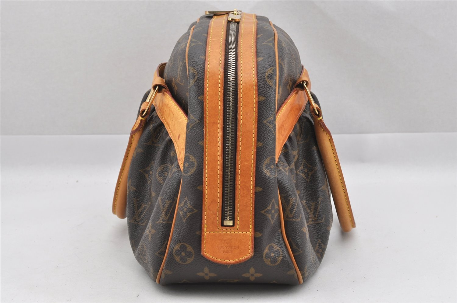 Authentic Louis Vuitton Monogram Mizi Hand Bag Purse M40058 LV 9245I