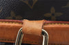 Authentic Louis Vuitton Monogram Mizi Hand Bag Purse M40058 LV 9245I