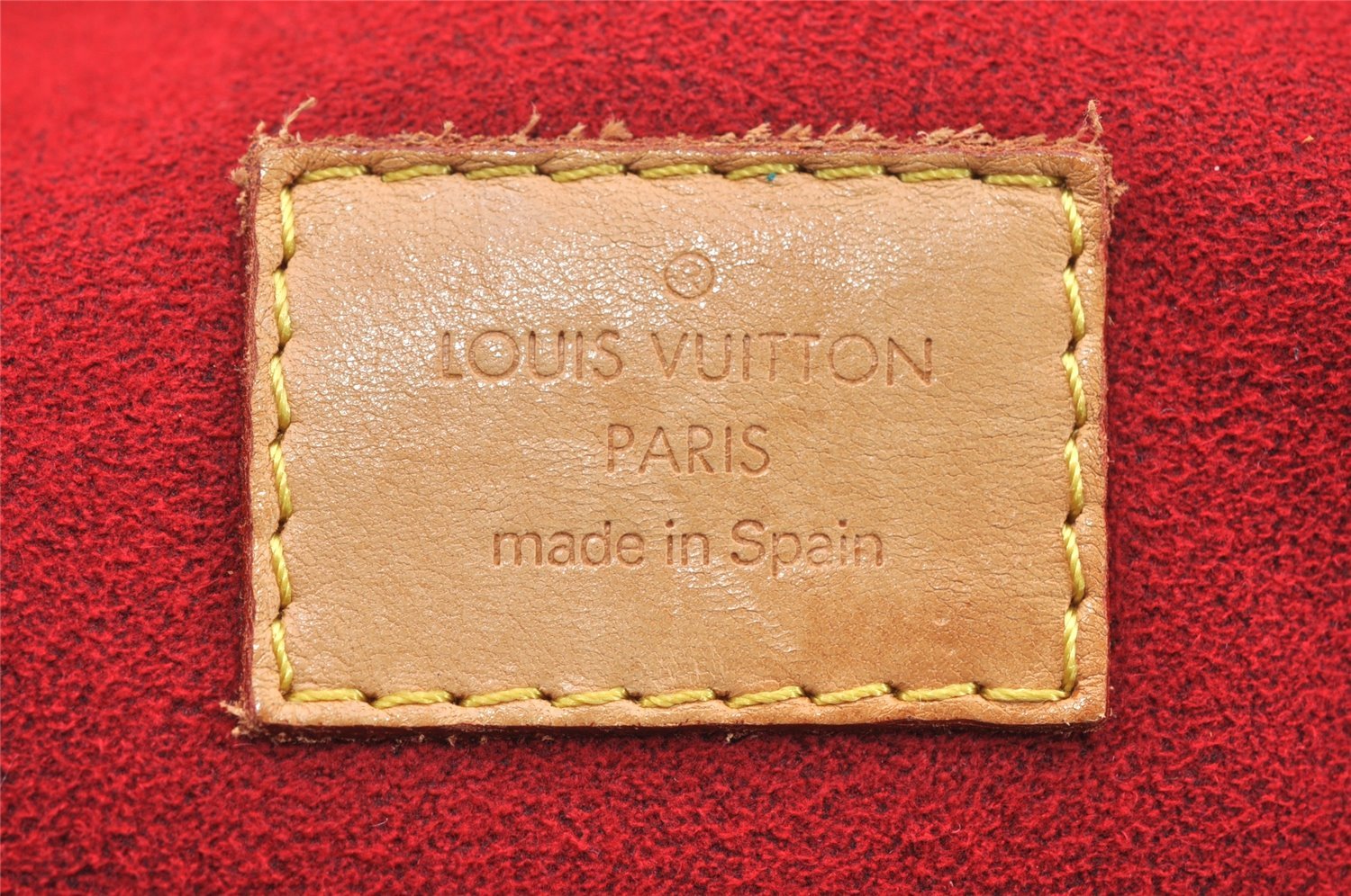 Authentic Louis Vuitton Monogram Mizi Hand Bag Purse M40058 LV 9245I