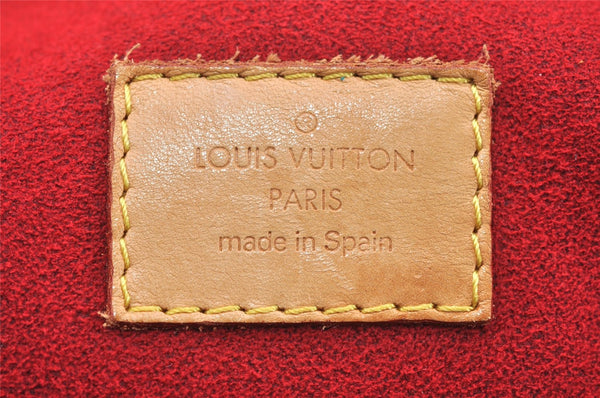 Authentic Louis Vuitton Monogram Mizi Hand Bag Purse M40058 LV 9245I