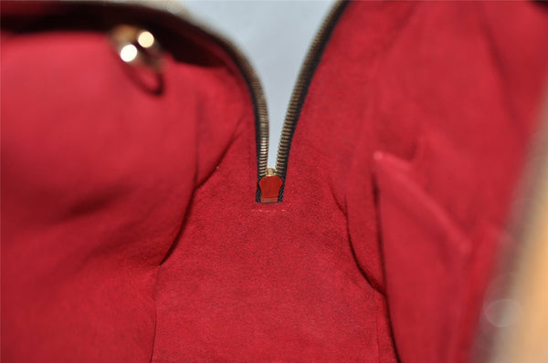 Authentic Louis Vuitton Monogram Mizi Hand Bag Purse M40058 LV 9245I