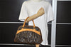 Authentic Louis Vuitton Monogram Mizi Hand Bag Purse M40058 LV 9245I