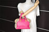 Authentic FENDI Chameleon 2Way Shoulder Hand Bag Canvas Leather Beige Pink 9246J