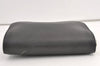 Authentic Louis Vuitton Taiga Baikal Clutch Bag Black M30182 LV 9247J