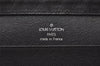 Authentic Louis Vuitton Taiga Baikal Clutch Bag Black M30182 LV 9247J