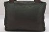 Authentic PRADA Vintage Nylon Tessuto Shoulder Tote Bag Green 9251I