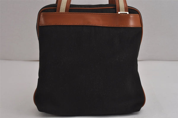 Authentic GUCCI 2Way Shoulder Hand Bag Purse Canvas Leather 0190535 Brown 9253J