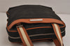 Authentic GUCCI 2Way Shoulder Hand Bag Purse Canvas Leather 0190535 Brown 9253J