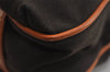 Authentic GUCCI 2Way Shoulder Hand Bag Purse Canvas Leather 0190535 Brown 9253J