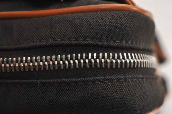 Authentic GUCCI 2Way Shoulder Hand Bag Purse Canvas Leather 0190535 Brown 9253J