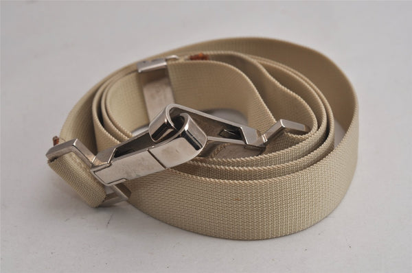 Authentic GUCCI 2Way Shoulder Hand Bag Purse Canvas Leather 0190535 Brown 9253J