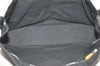 Authentic HERMES Vintage Fourre Tout MM Hand Tote Bag Canvas Black 9254J