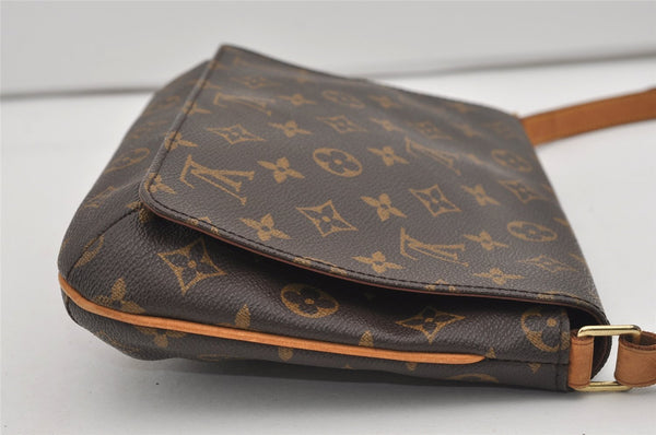 Authentic Louis Vuitton Monogram Musette Tango Shoulder Bag M51257 LV 9255I