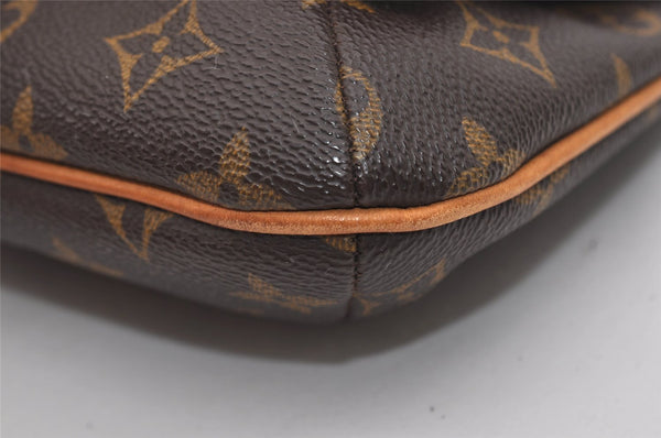 Authentic Louis Vuitton Monogram Musette Tango Shoulder Bag M51257 LV 9255I