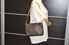Authentic Louis Vuitton Monogram Musette Tango Shoulder Bag M51257 LV 9255I