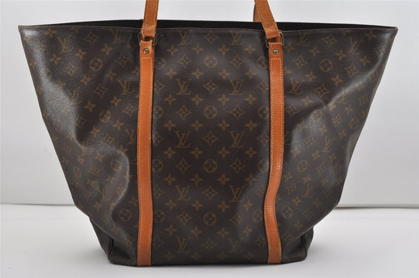 Authentic Louis Vuitton Monogram Sac Shopping GM Tote Bag M51110 LV 9258I