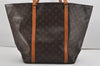 Authentic Louis Vuitton Monogram Sac Shopping GM Tote Bag M51110 LV 9258I