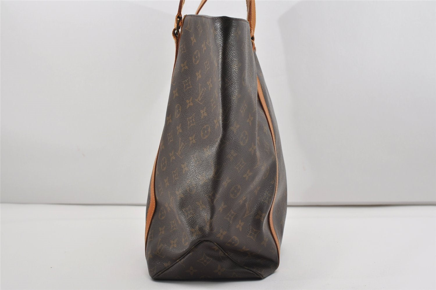 Authentic Louis Vuitton Monogram Sac Shopping GM Tote Bag M51110 LV 9258I