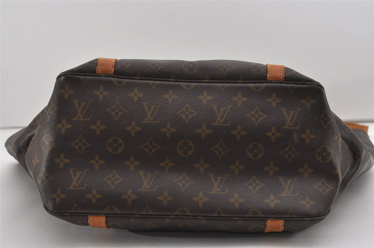Authentic Louis Vuitton Monogram Sac Shopping GM Tote Bag M51110 LV 9258I