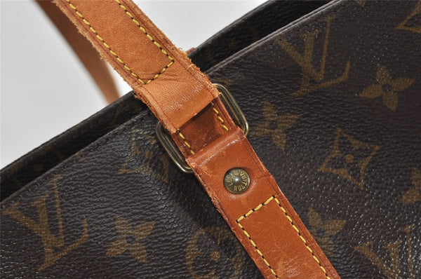 Authentic Louis Vuitton Monogram Sac Shopping GM Tote Bag M51110 LV 9258I