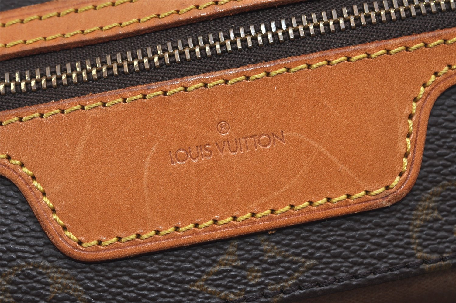 Authentic Louis Vuitton Monogram Sac Shopping GM Tote Bag M51110 LV 9258I