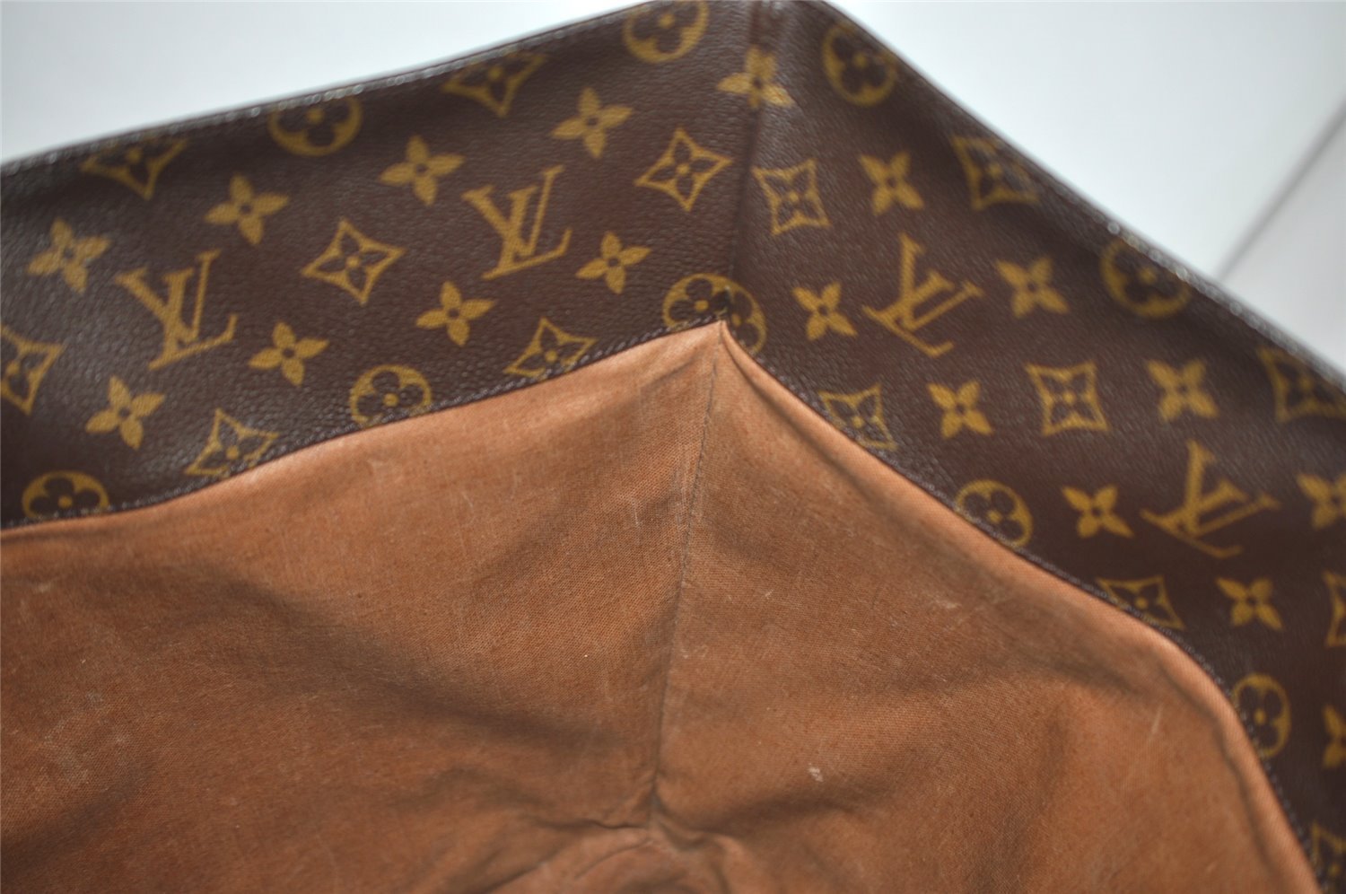 Authentic Louis Vuitton Monogram Sac Shopping GM Tote Bag M51110 LV 9258I