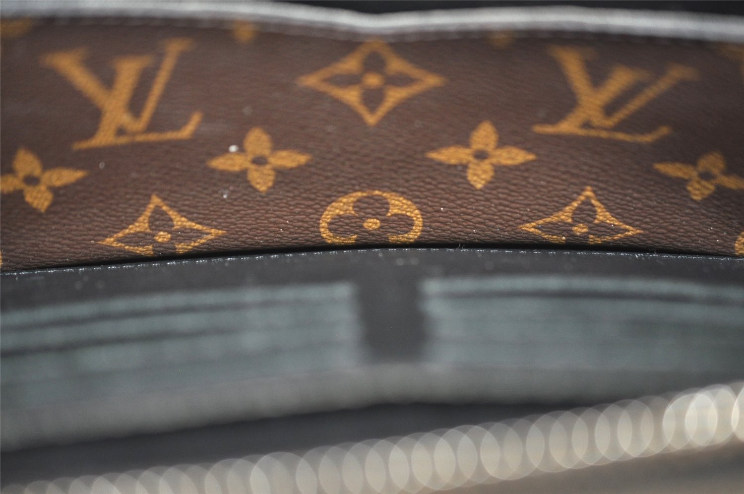 Authentic Louis Vuitton Monogram Macassar Zippy XL Wallet Purse M61506 LV 9258J