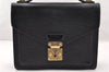 Authentic Louis Vuitton Epi Monceau 2Way Shoulder Hand Bag Black M52122 LV 9262I