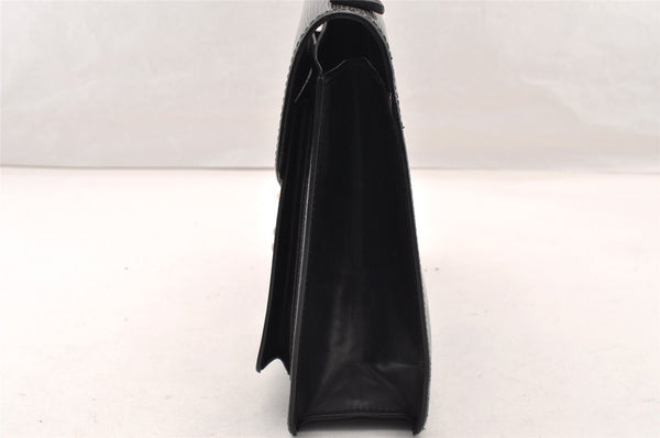 Authentic Louis Vuitton Epi Monceau 2Way Shoulder Hand Bag Black M52122 LV 9262I