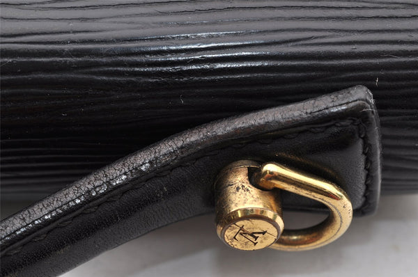 Authentic Louis Vuitton Epi Monceau 2Way Shoulder Hand Bag Black M52122 LV 9262I