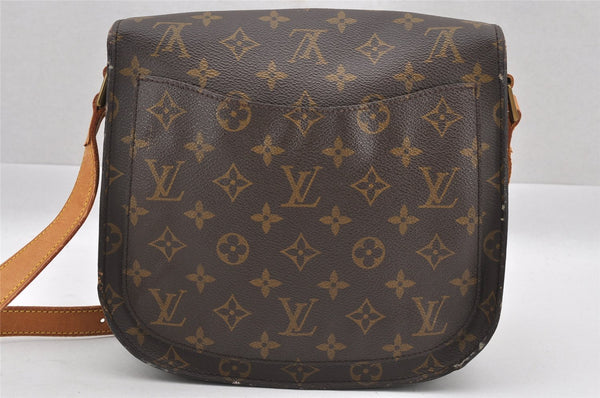 Authentic Louis Vuitton Monogram Saint Cloud GM M51242 Shoulder Cross Bag 9263I