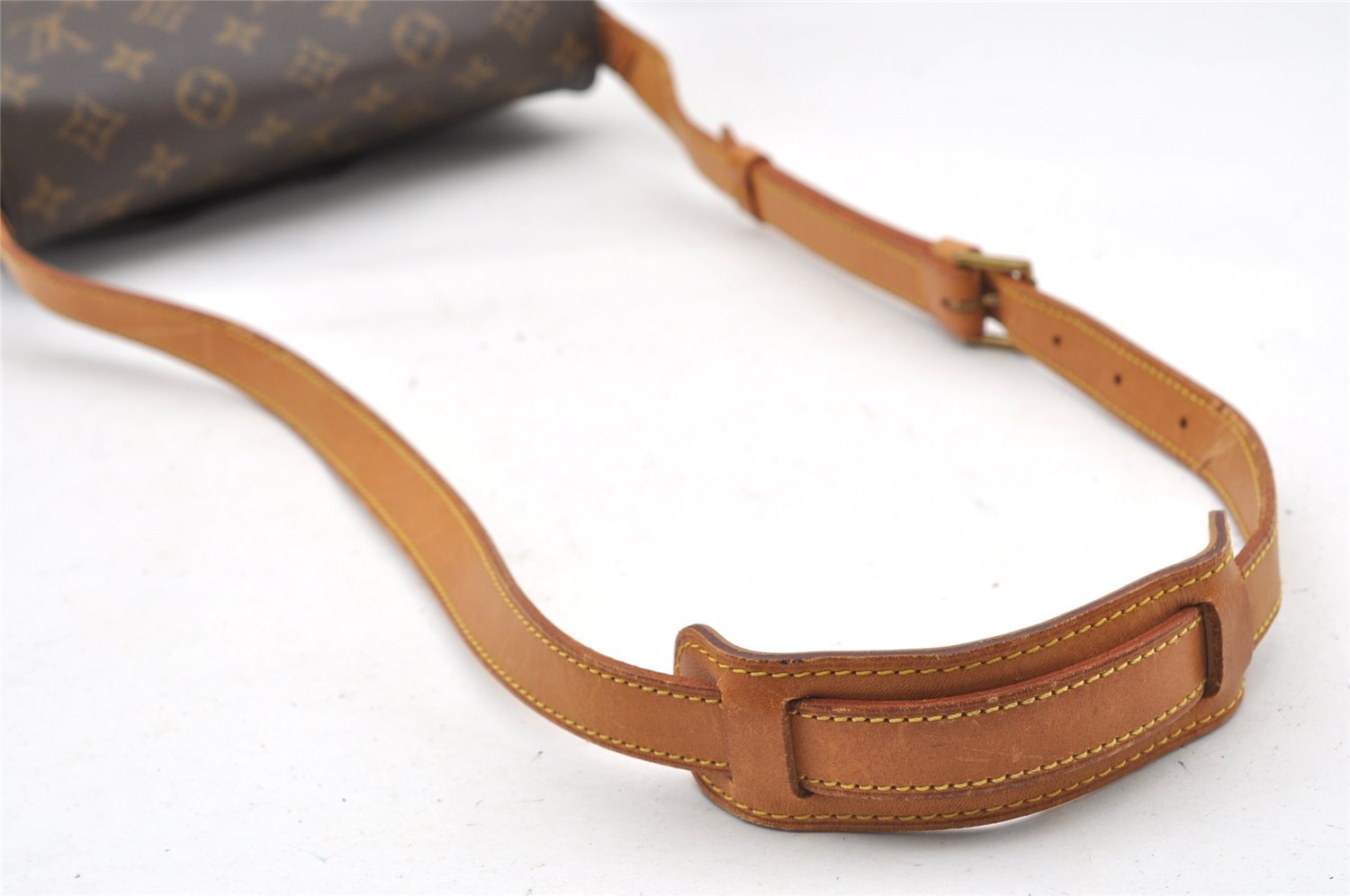 Authentic Louis Vuitton Monogram Saint Cloud GM M51242 Shoulder Cross Bag 9263I