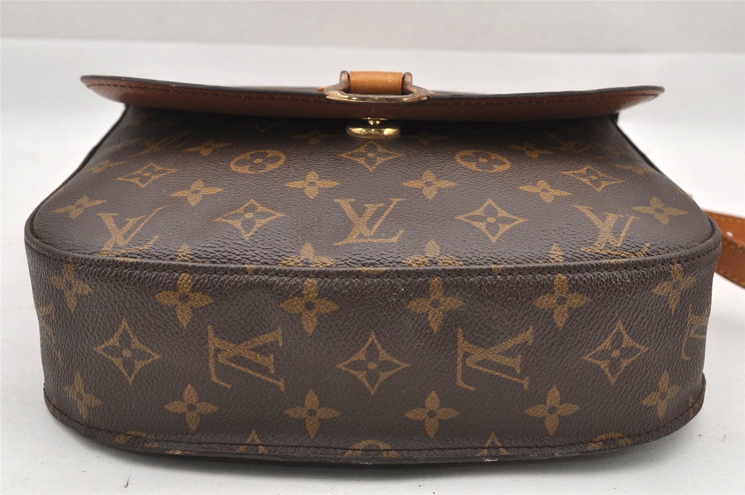 Authentic Louis Vuitton Monogram Saint Cloud GM M51242 Shoulder Cross Bag 9263I