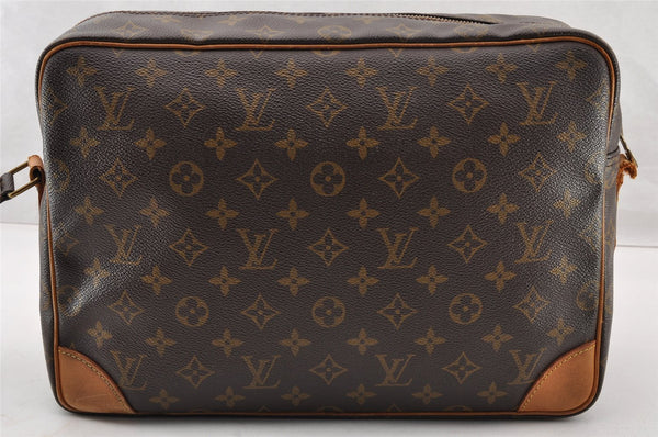 Authentic Louis Vuitton Monogram Nile 34 Shoulder Cross Bag M45242 Junk 9265I